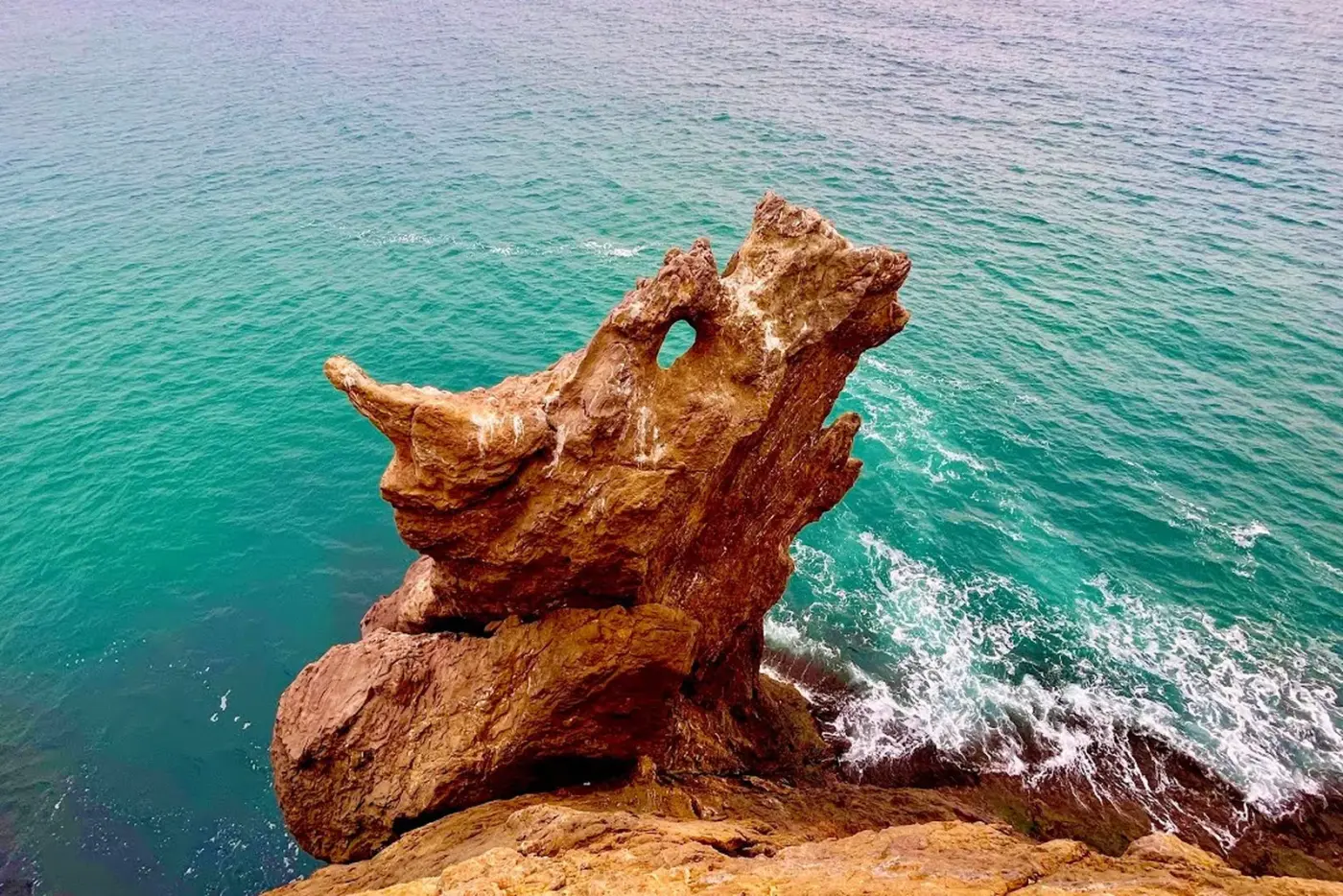 Скала Дракон, Фиолент