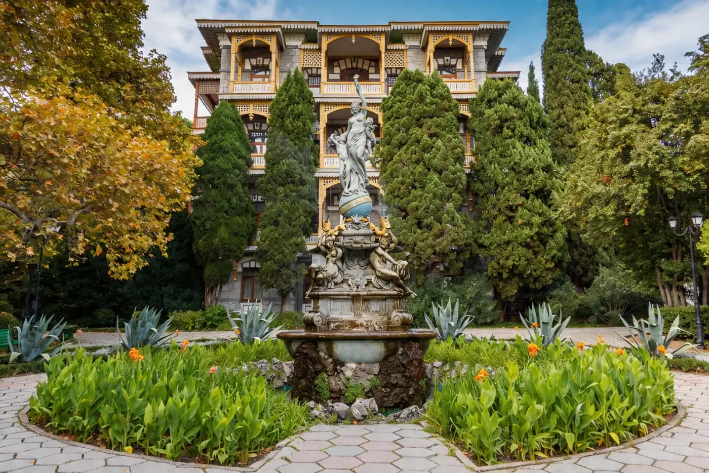 Гурзуфский парк, фонтан